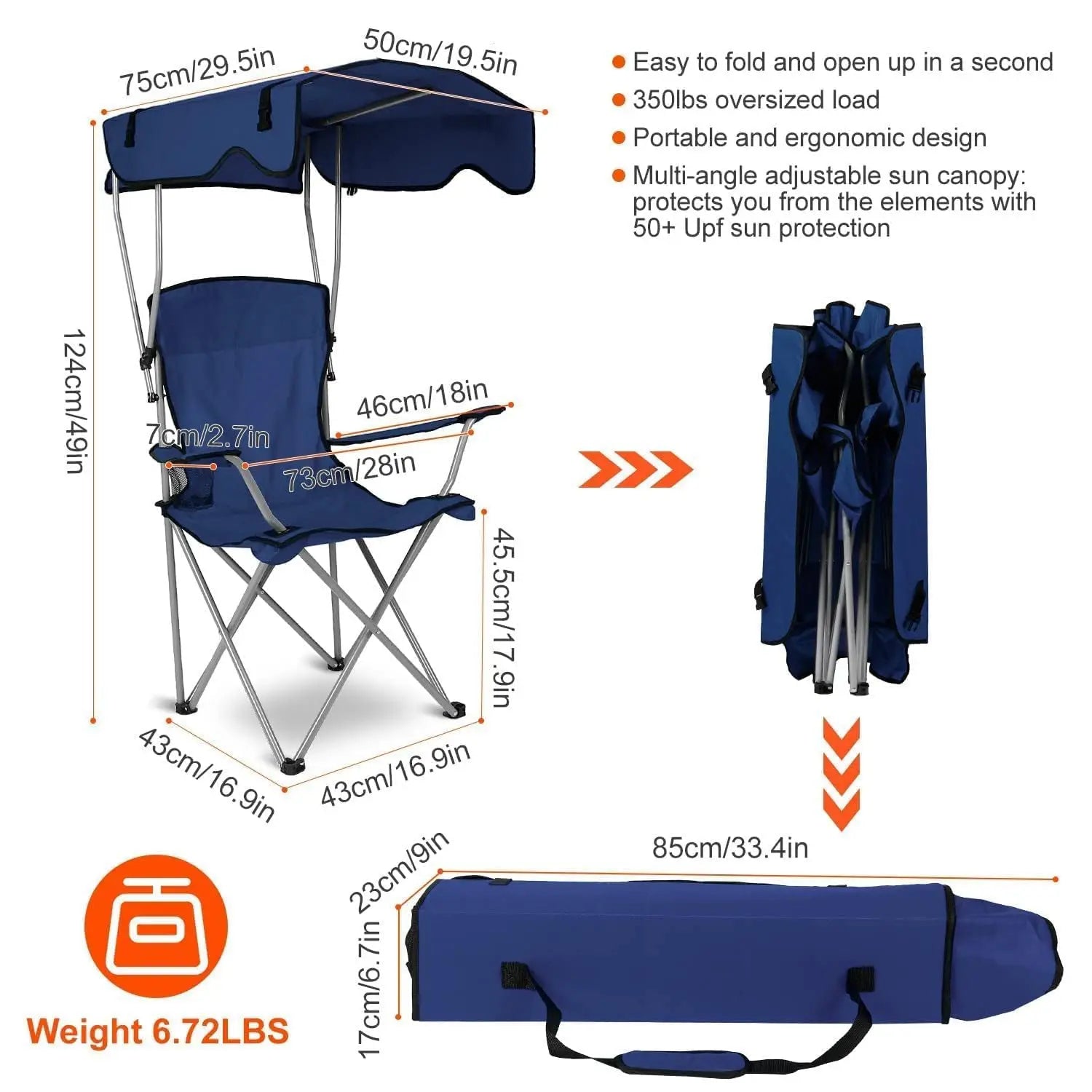Canopy Camping Chair