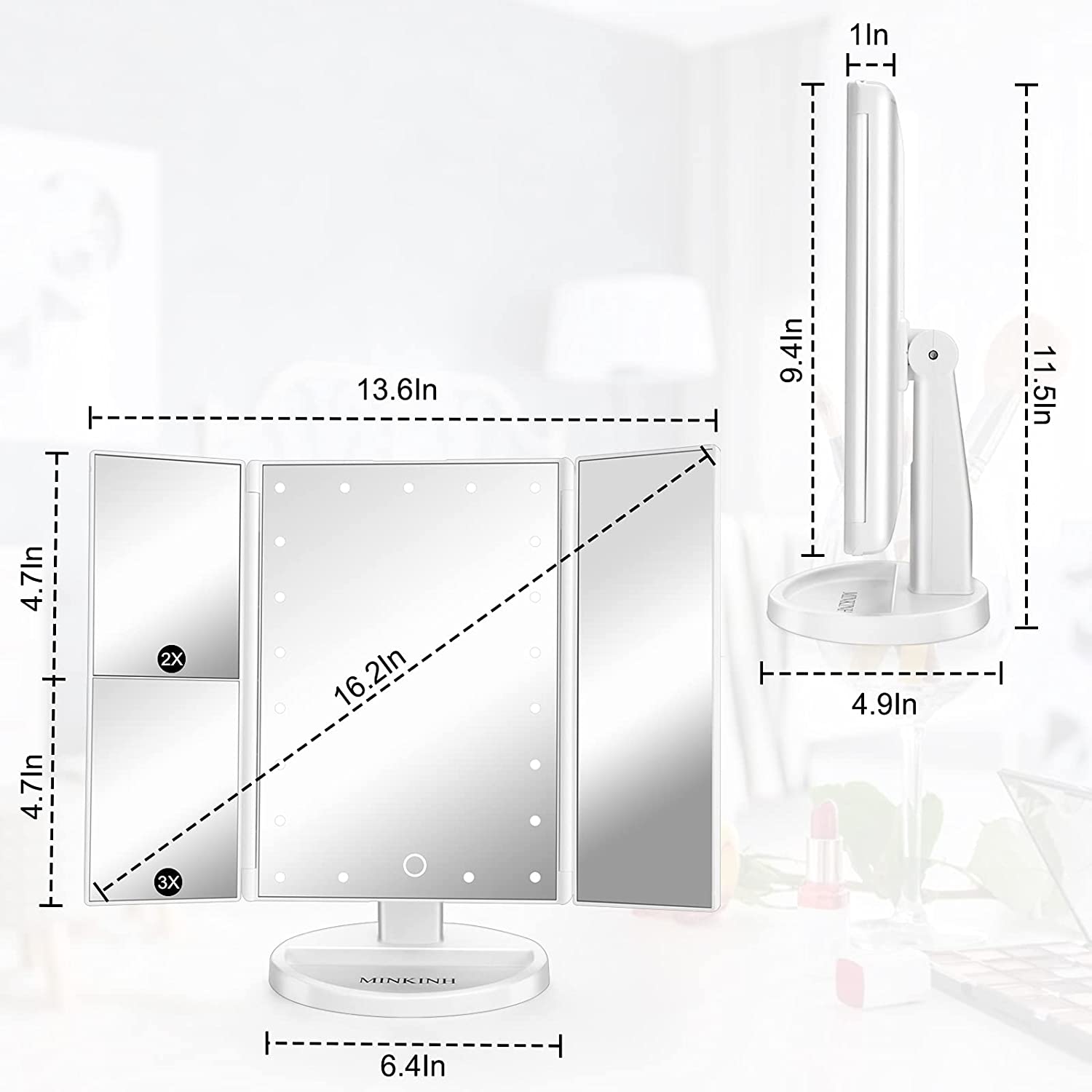 LED Makeup Mirror
